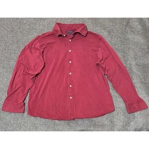 Cremieux Men's XL Red Long Sleeve Shirt